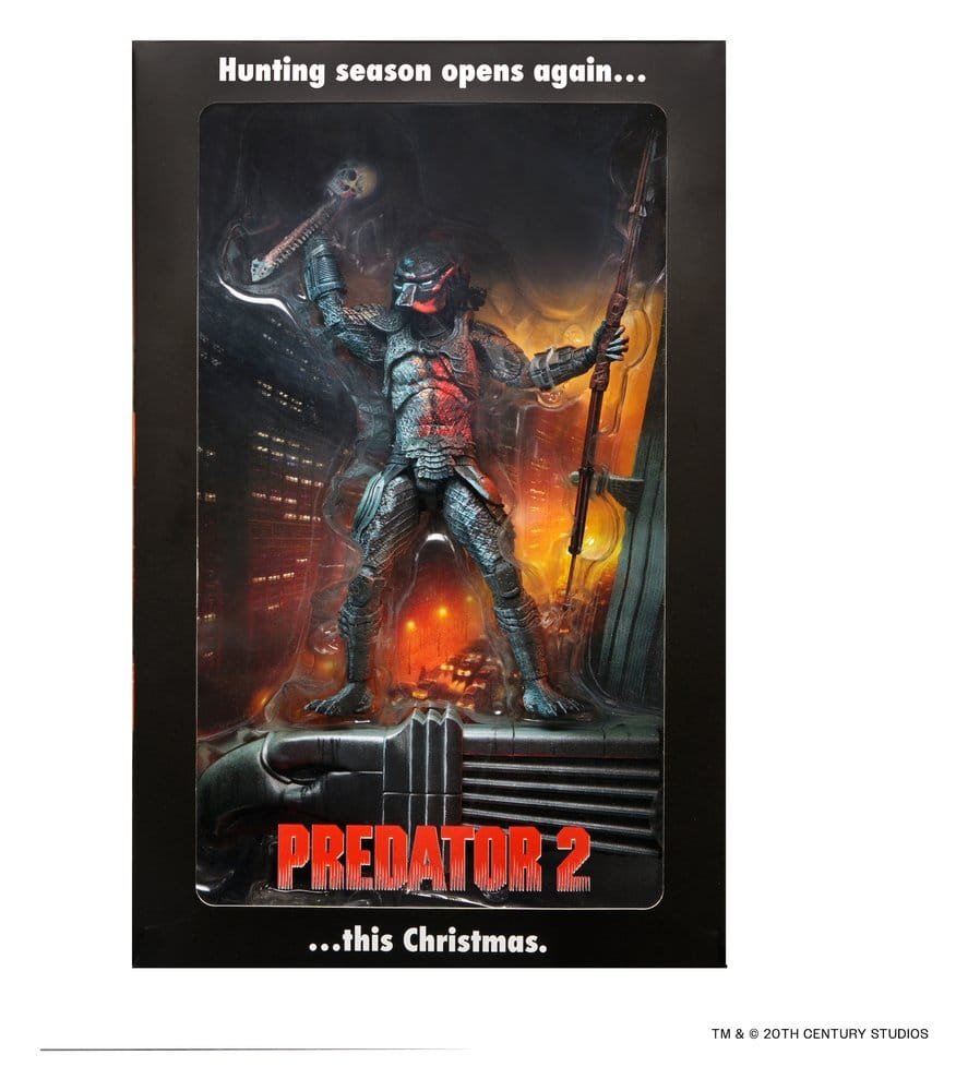 Figura City Hunter Poster Series en Depredador 2 (Predator) por NECA - Imagen 4