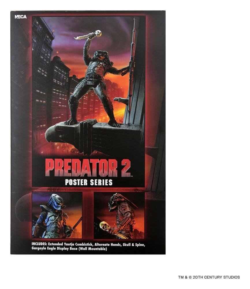 Figura City Hunter Poster Series en Depredador 2 (Predator) por NECA - Imagen 5