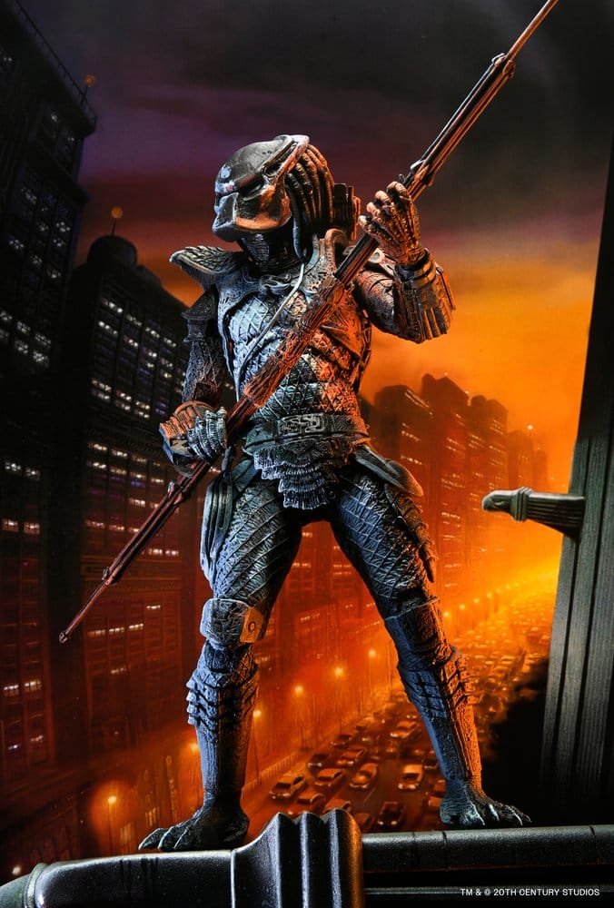 Figura City Hunter Poster Series en Depredador 2 (Predator) por NECA - Imagen 9