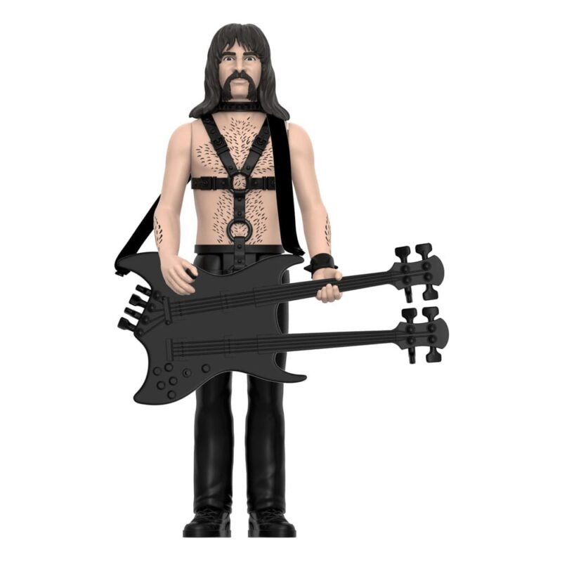 Figura ReAction Wave 02 de Derek Smalls (None More Black) en Spinal Tap por Super7