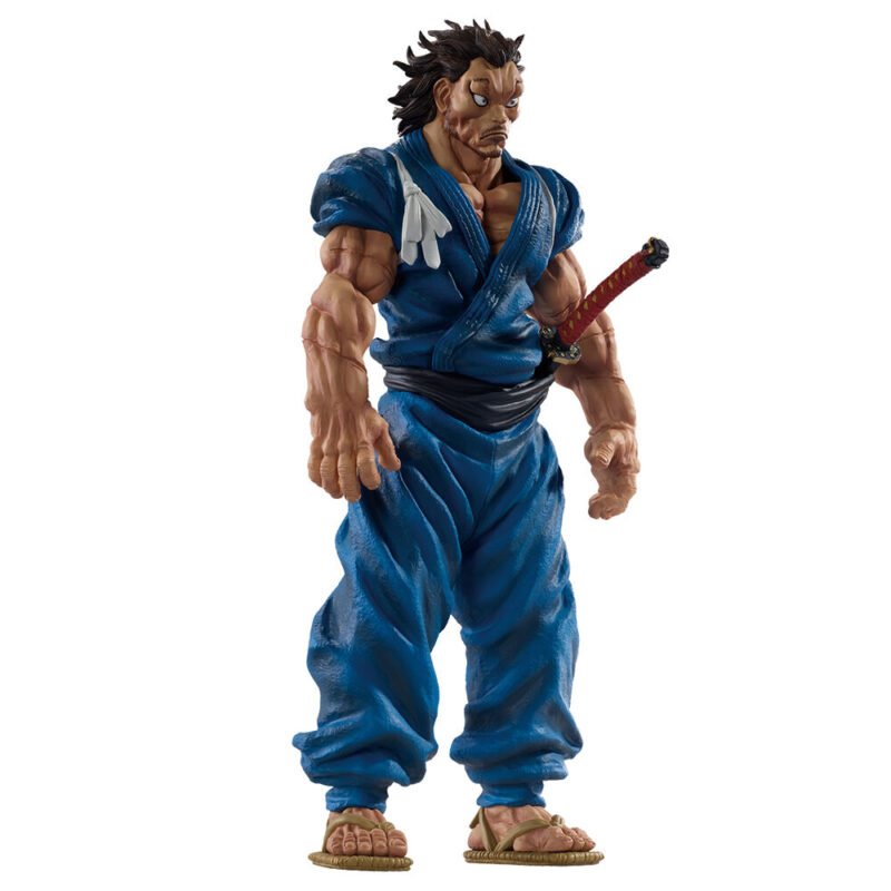 Figura Ichibansho Masterlise Giant Heartbeat de Musashi Miyamoto en Baki por Banpresto