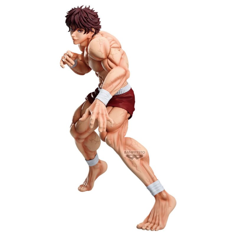 Figura Grandista de Hanma Baki en Baki por Banpresto