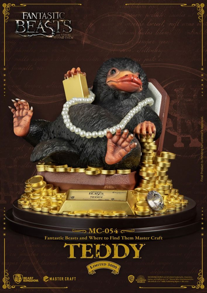 Estatua Master Craft de Teddy (Edición Limitada) en Animales fantásticos por Beast Kingdom Toys