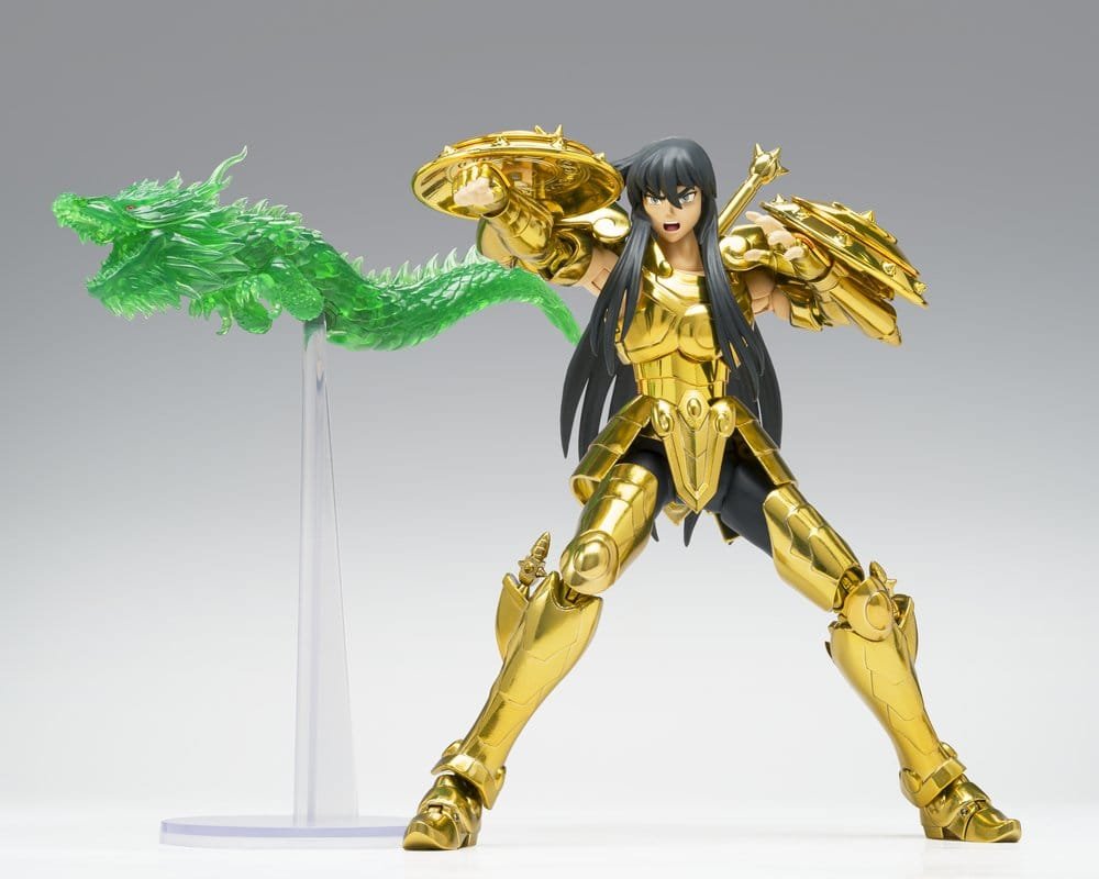 Figura Saint Cloth Myth EX de Libra Shiryu (Inheritor of the Gold Cloth) en Los Caballeros del Zodiaco por Bandai Tamashii Nations - Imagen 6