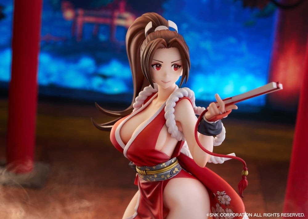 Figura PVC 1/7 de Mai Shiranui (AmiAmi Limited Edition) en The King of Fighters XV por Golden Head - Imagen 6
