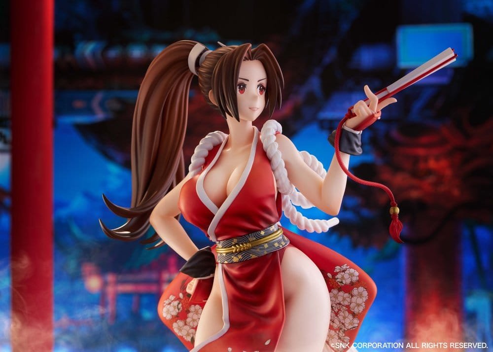 Figura PVC 1/7 de Mai Shiranui (AmiAmi Limited Edition) en The King of Fighters XV por Golden Head - Imagen 7