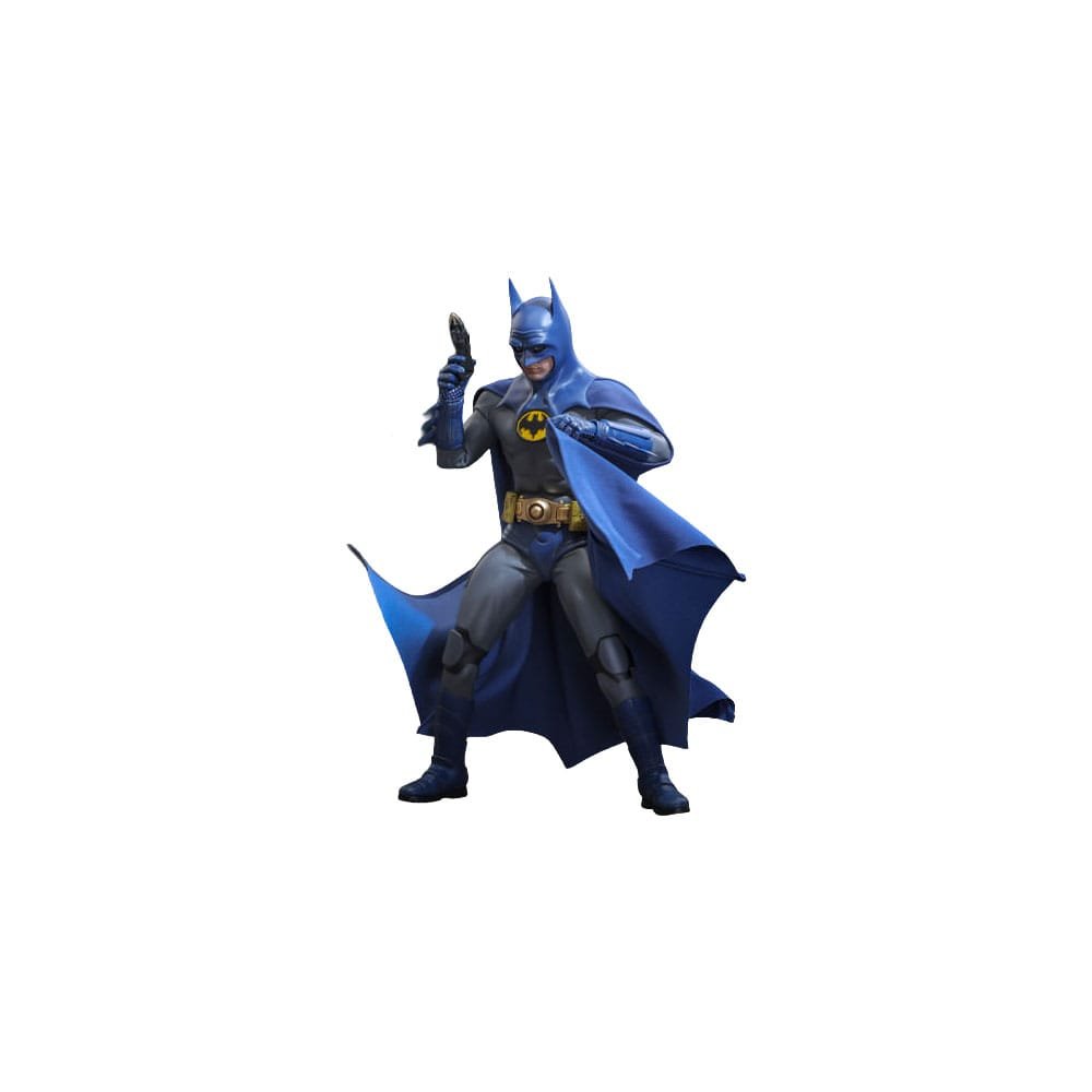 Figura Movie Masterpiece 1/6 de Batman (Blue & Grey Suit - Edición Limitada) en The Flash por Hot Toys