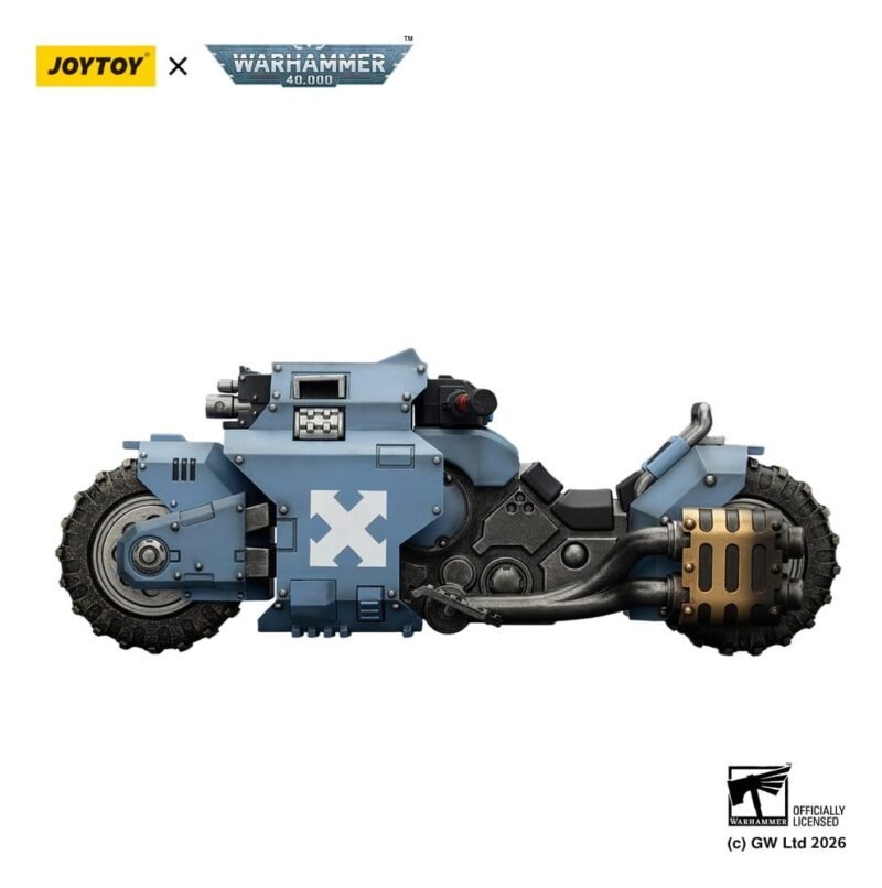 Vehículo Raider-pattern Combat Bike de Space Wolves en Warhammer 40,000 por Joy Toy