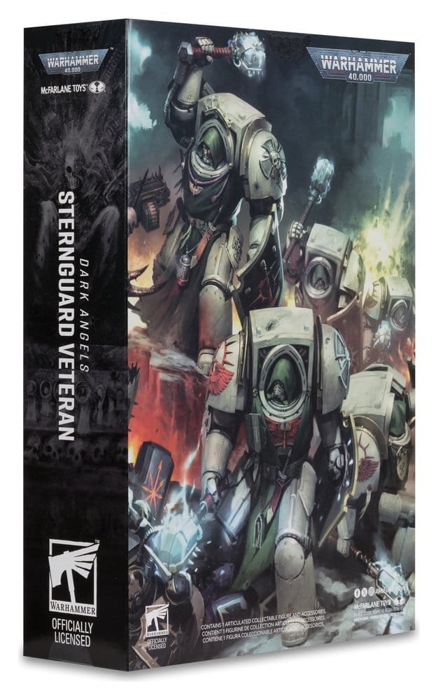 Figura de Sternguard Veteran (Dark Angels) en Warhammer 40,000 por McFarlane Toys - Imagen 9