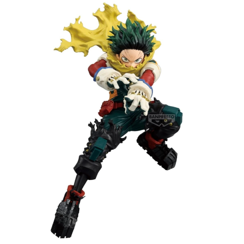 Figura Maximatic de Izuku Midoriya en My Hero Academia por Banpresto