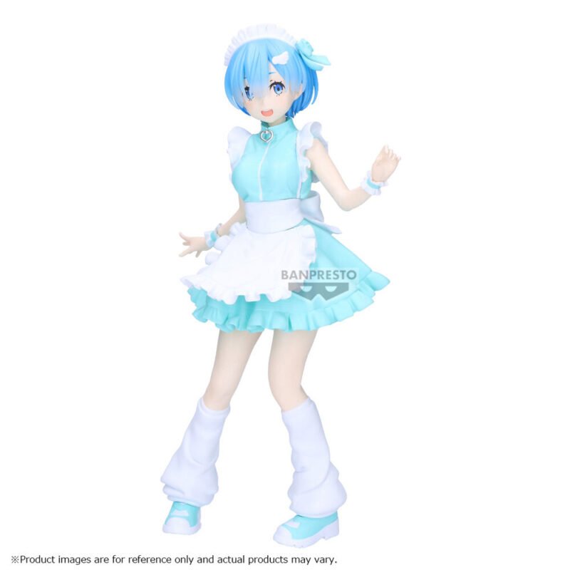 Figura Glitter & Glamours de Rem Jersey Maid en Re:Zero por Banpresto
