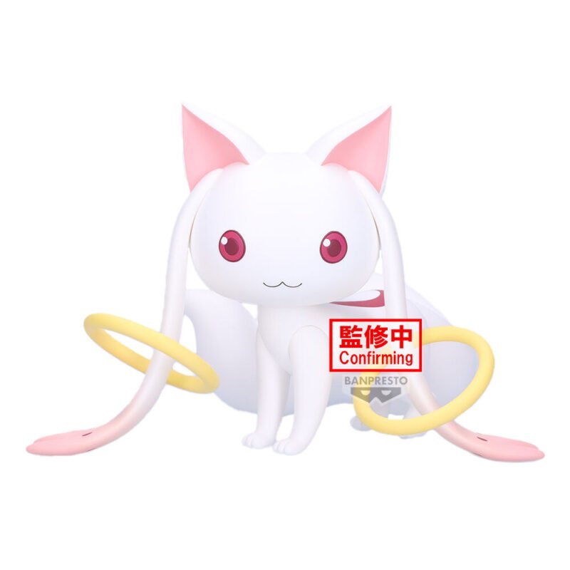 Figura Fluffy Puffy Big de Kyubey en Puella Magi Madoka Magica por Banpresto