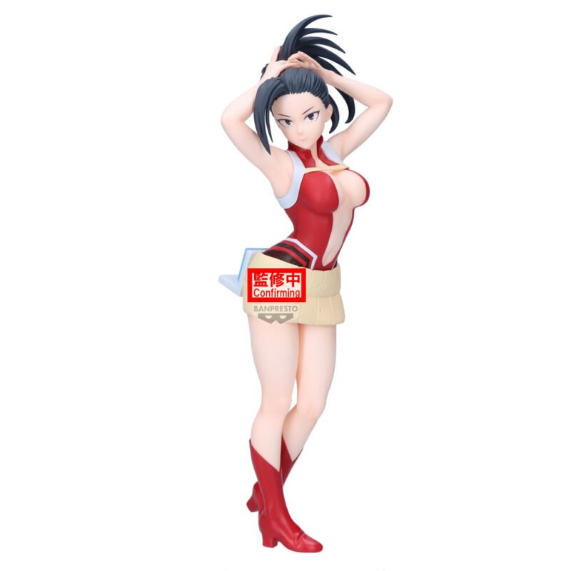 Figura Glitter & Glamours de Momo Yaoyorozu en My Hero Academia por Banpresto