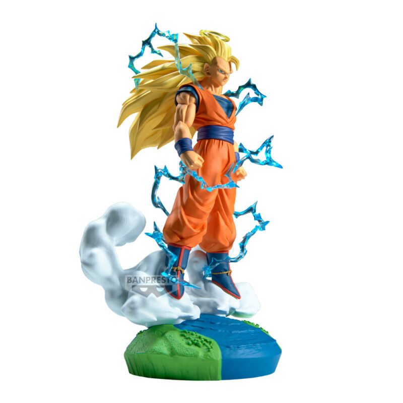 Figura History Box de Super Saiyan 3 Son Goku en Dragon Ball Z por Banpresto