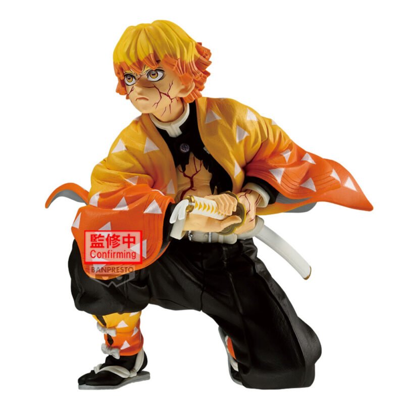 Figura Maximatic de Zenitsu Agatsuma en Kimetsu no Yaiba por Banpresto