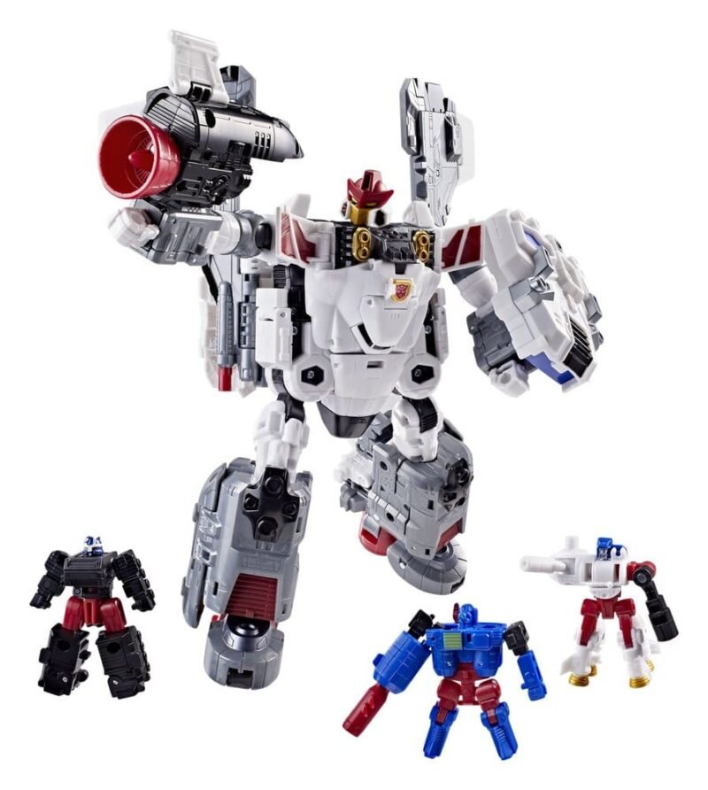 Figura Commander Class de Armada Jetfire (con Mini-Cons) en Transformers: Age of the Primes por Hasbro