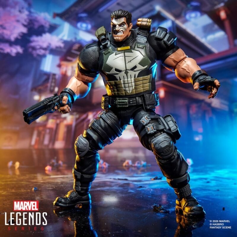 Figura Marvel Legends de The Punisher en Marvel Rivals por Hasbro