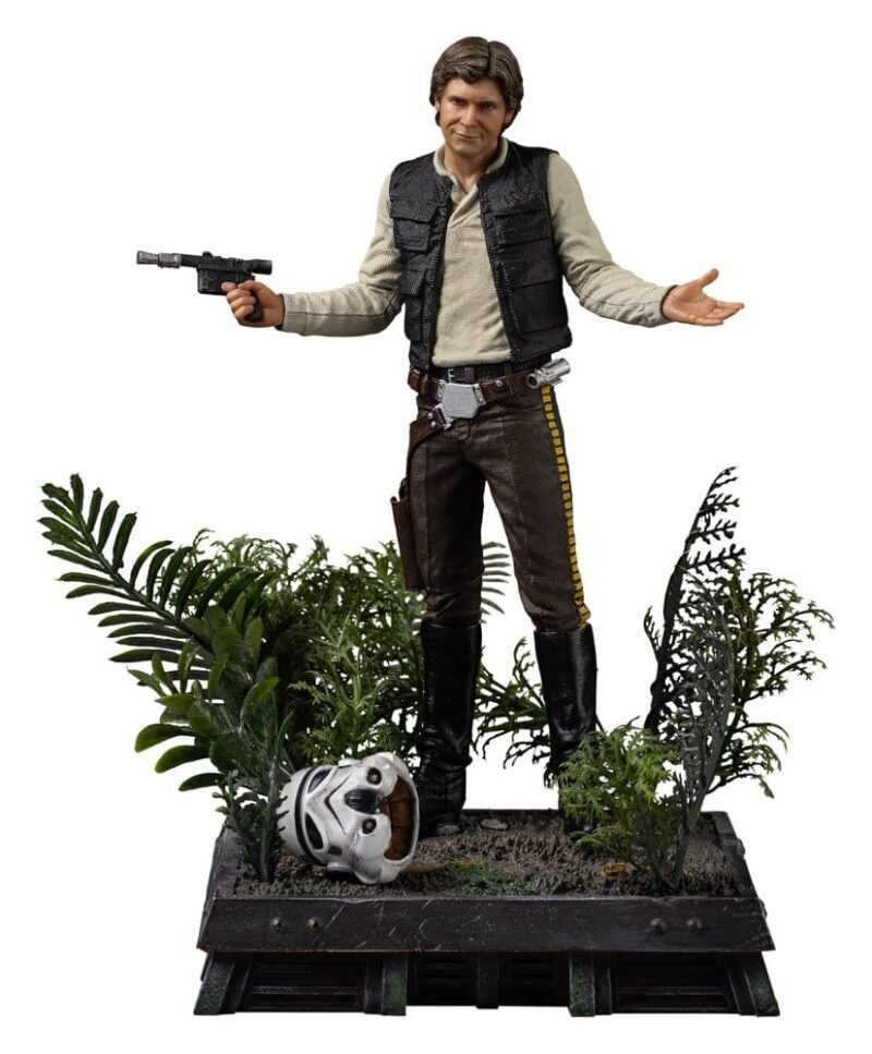 Estatua Art Scale 1/10 de Han Solo en Star Wars: El retorno del Jedi por Iron Studios