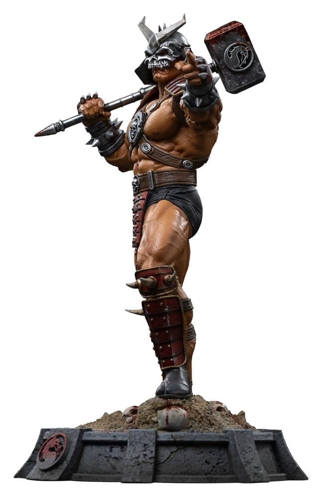 Estatua Art Scale 1/10 de Shao Kahn en Mortal Kombat por Iron Studios - Imagen 9