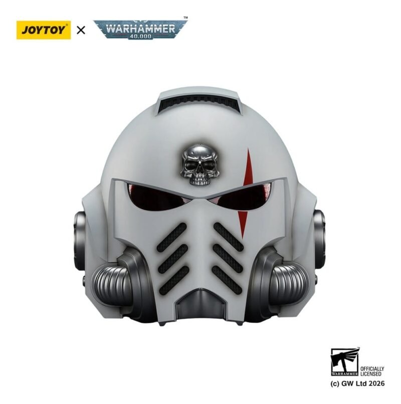 Réplica 1/1 de Casco White Scars MkX en Warhammer 40,000 por Joy Toy