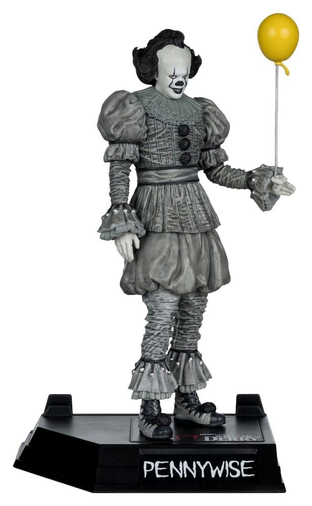 Figura Movie Maniacs de Pennywise (Black & White Ver.) en It: Welcome to Derry por McFarlane Toys