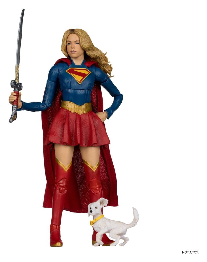 Figura DC Multiverse Theatrical Deluxe Edition de Supergirl & Baby Krypto en Supergirl (Película 2026) por McFarlane Toys
