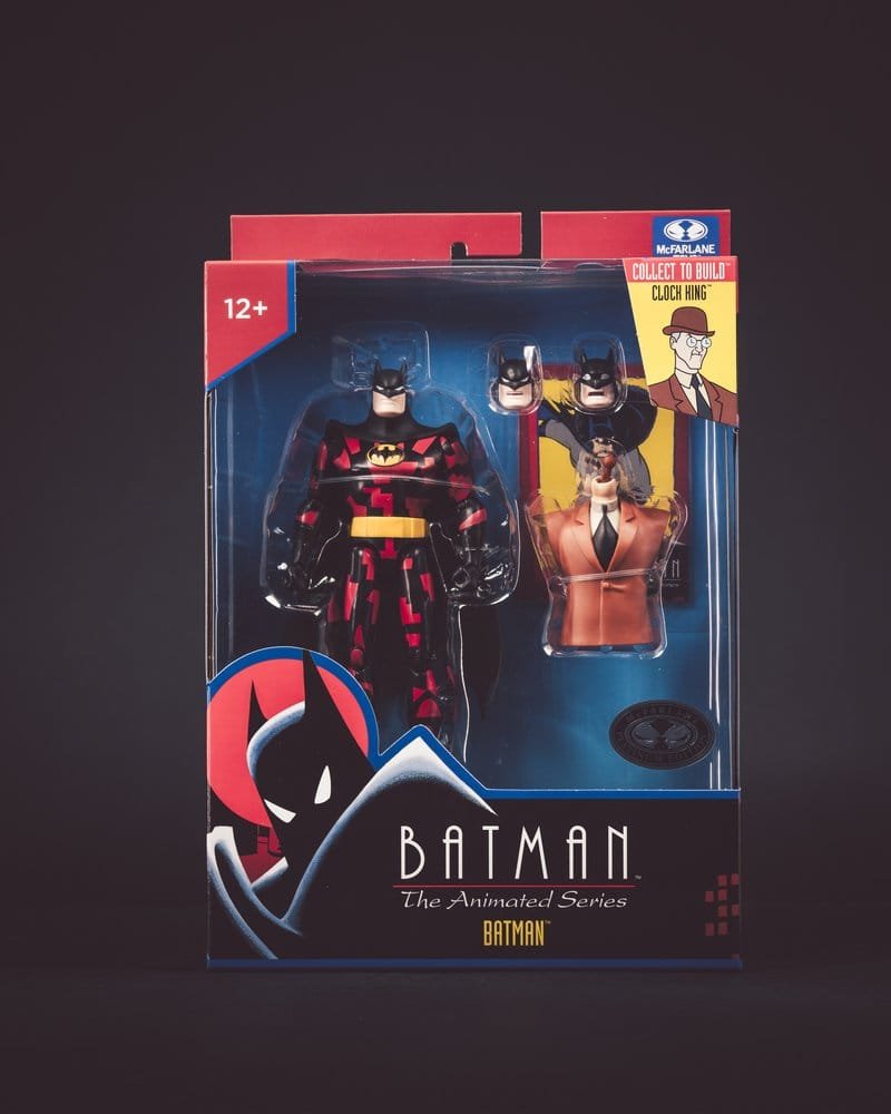Figura DC Direct de Batman (Alternate Expressions - Chase Platinum Edition) en Batman: La serie animada por McFarlane Toys