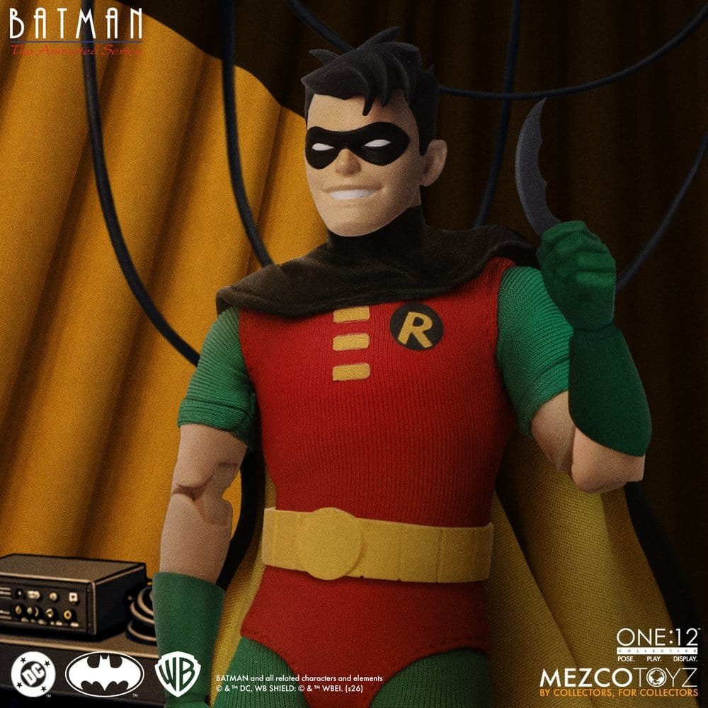 Figura One:12 Collective 1/12 de Robin en Batman: La serie animada por Mezco Toys - Imagen 2
