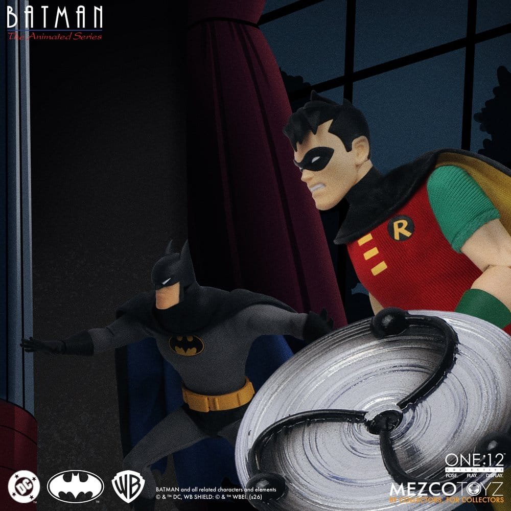 Figura One:12 Collective 1/12 de Robin en Batman: La serie animada por Mezco Toys - Imagen 4