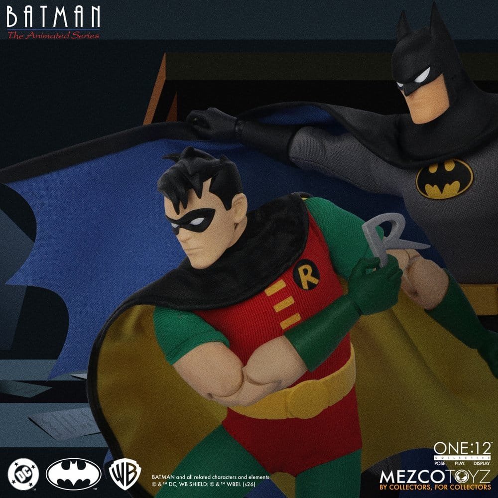 Figura One:12 Collective 1/12 de Robin en Batman: La serie animada por Mezco Toys - Imagen 5