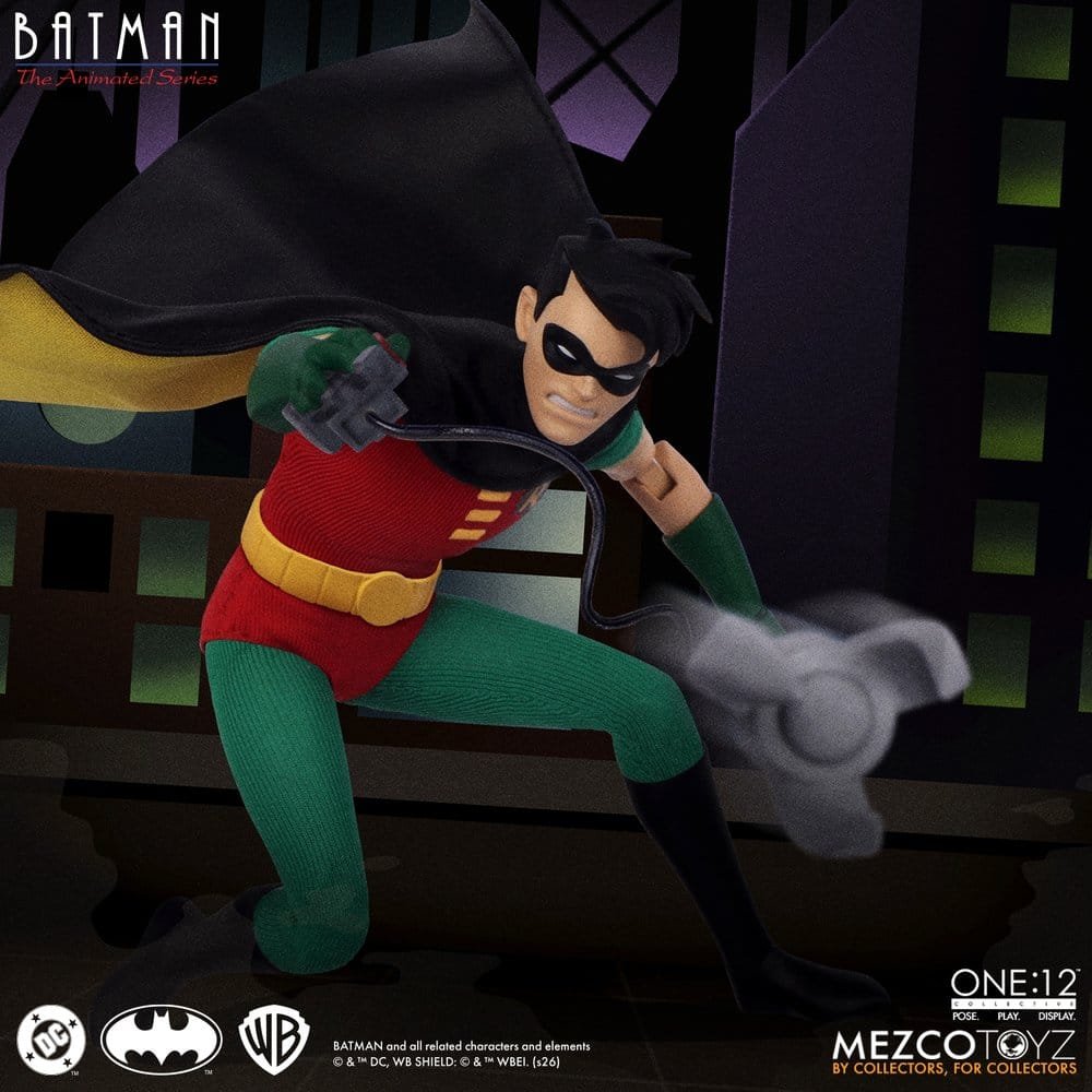 Figura One:12 Collective 1/12 de Robin en Batman: La serie animada por Mezco Toys - Imagen 7