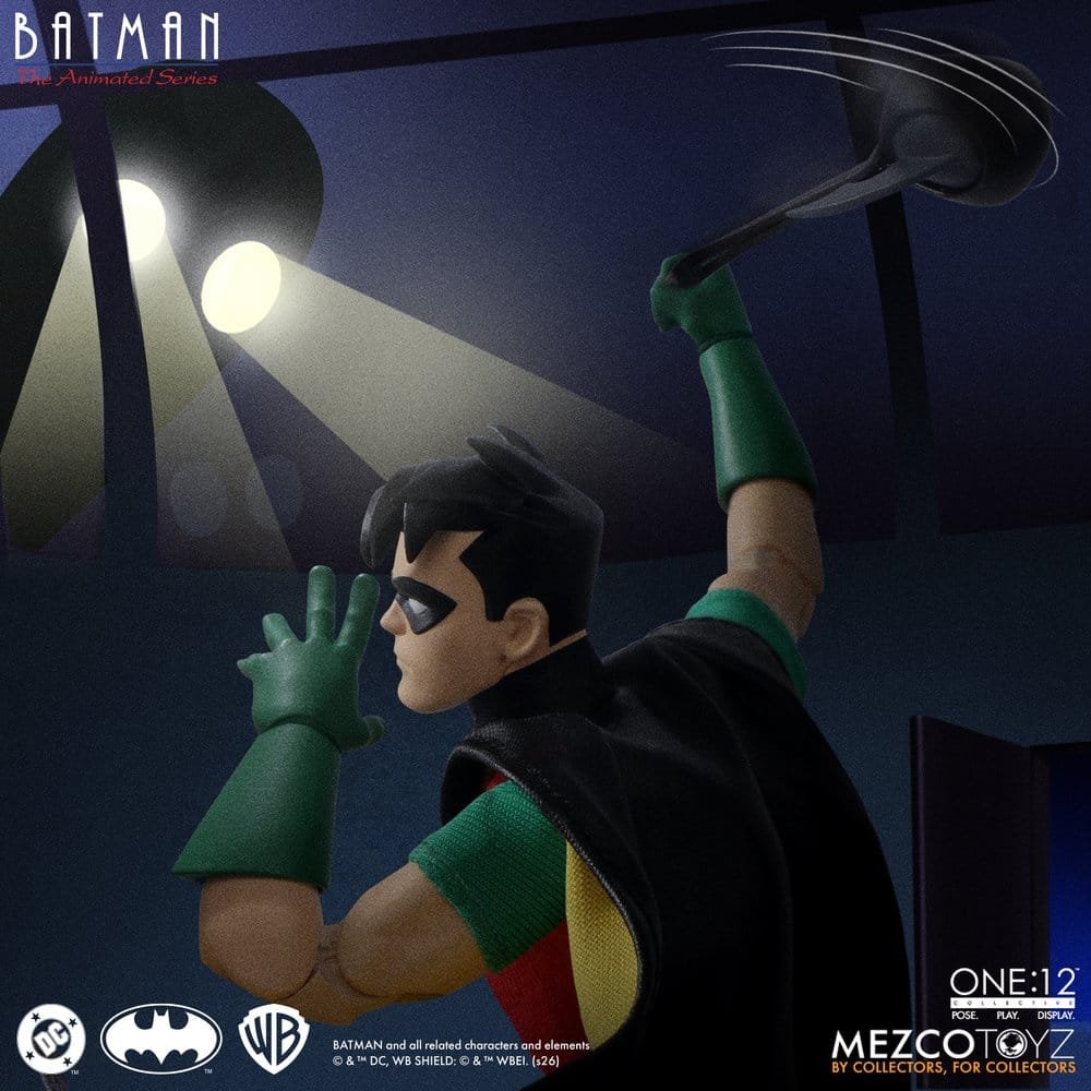 Figura One:12 Collective 1/12 de Robin en Batman: La serie animada por Mezco Toys - Imagen 9