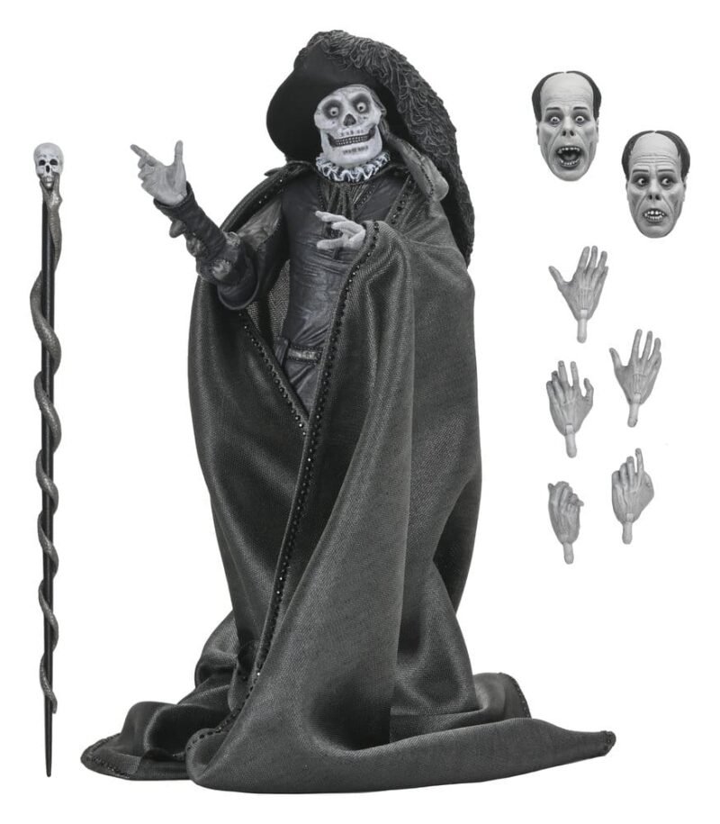 Figura Ultimate de Masque of the Red Death (B&W - 101.º Aniversario) en El fantasma de la ópera por NECA