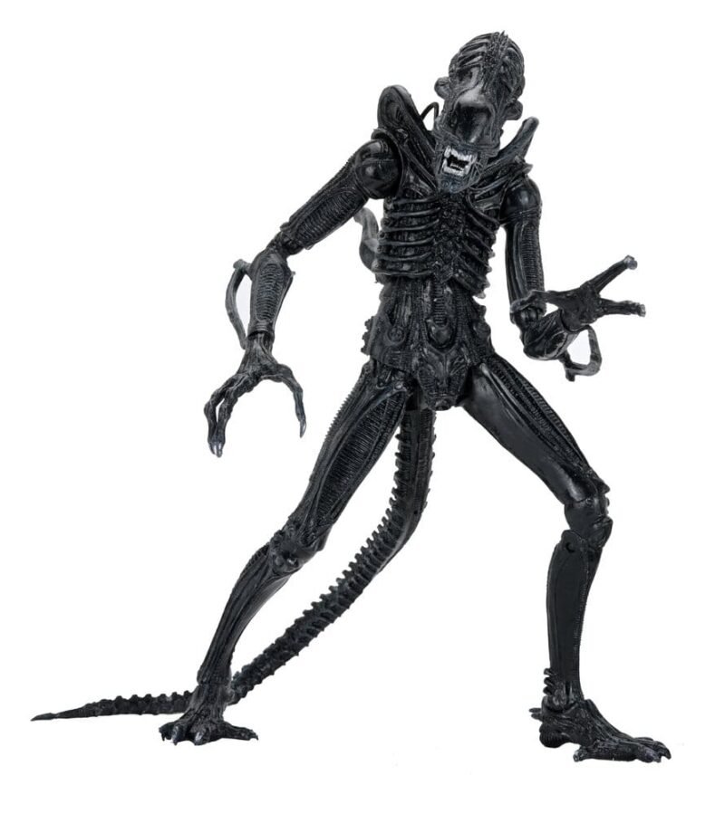 Figura Ultimate de Guerrero Xenomorfo (Black Ver. 40th Anniversary) en Aliens por NECA