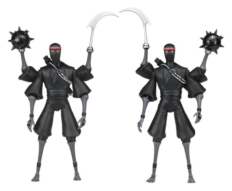 Pack de 2 figuras de Footbots (2012 Cartoon) en Las Tortugas Ninja por NECA