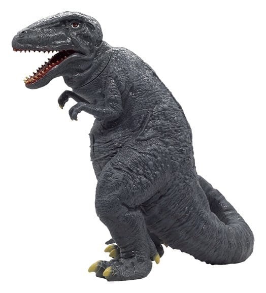 Figura de vinilo de Tyrannosaurus Rex (con Polar Borer) en The Last Dinosaur por Seismic Toys