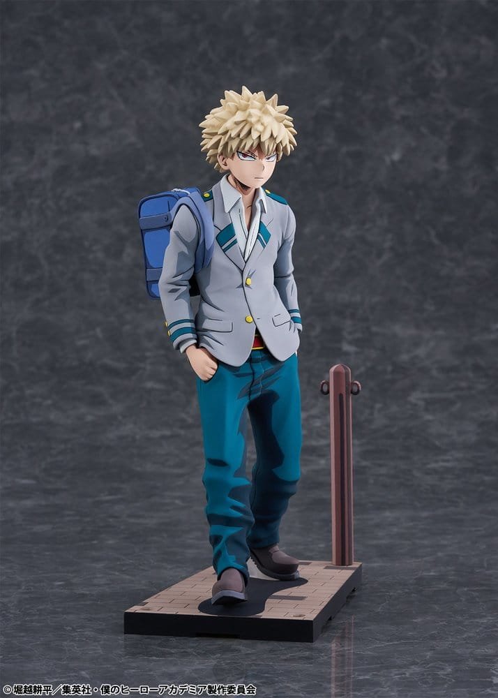 Figura PVC 1/8 de Katsuki Bakugo (U.A. High School Uniform - 2Dimensioning Ver.) en My Hero Academia por Tomy - Imagen 5