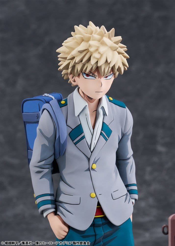 Figura PVC 1/8 de Katsuki Bakugo (U.A. High School Uniform - 2Dimensioning Ver.) en My Hero Academia por Tomy - Imagen 6