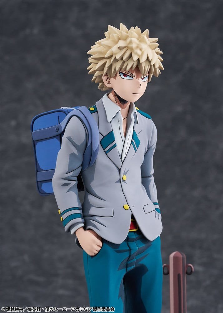 Figura PVC 1/8 de Katsuki Bakugo (U.A. High School Uniform - 2Dimensioning Ver.) en My Hero Academia por Tomy - Imagen 8