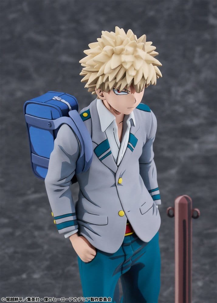 Figura PVC 1/8 de Katsuki Bakugo (U.A. High School Uniform - 2Dimensioning Ver.) en My Hero Academia por Tomy - Imagen 9