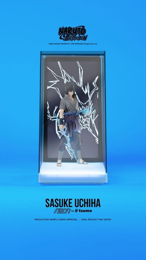 Figura Neon 1/9 de Sasuke Uchiha en Naruto por Tsume - Imagen 4