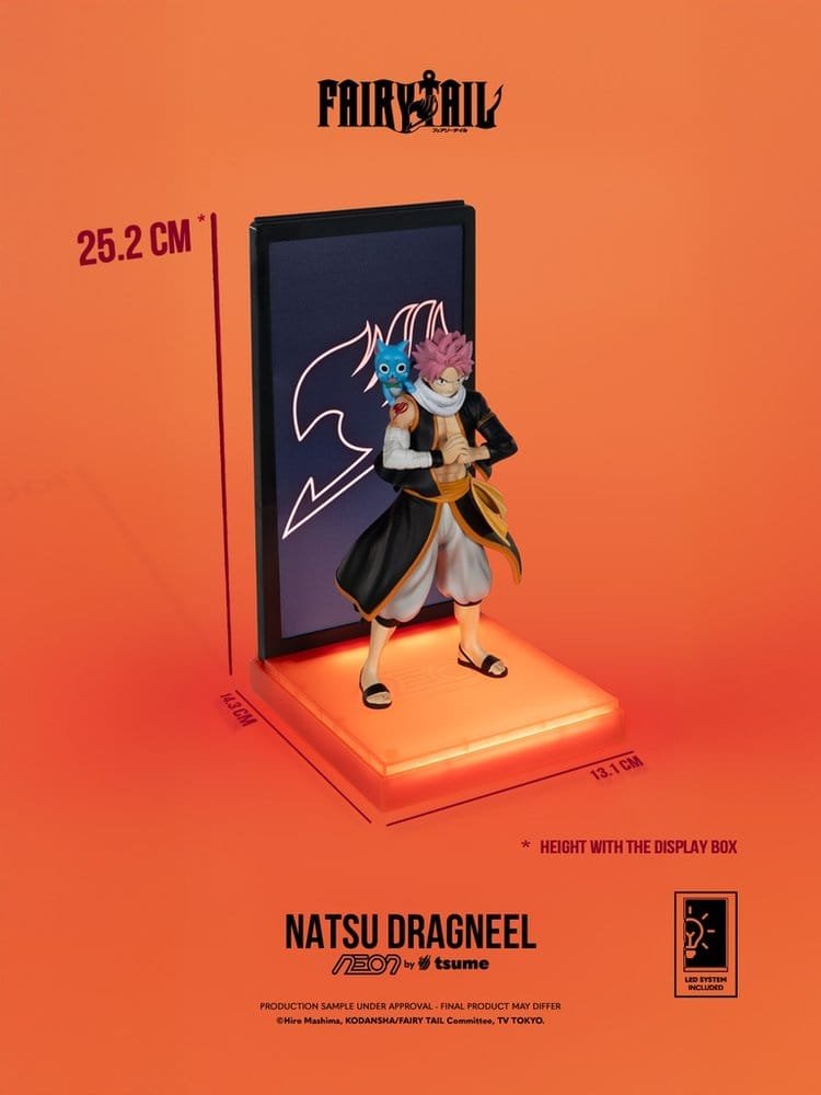 Figura Neon 1/9 de Natsu Dragneel en Fairy Tail por Tsume - Imagen 5