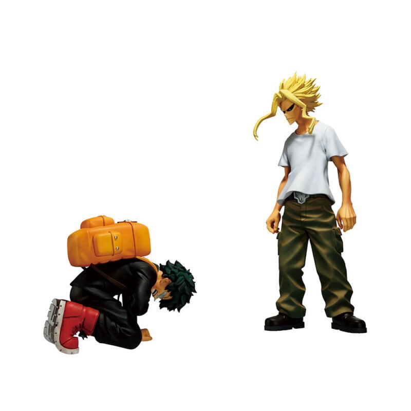 Pack de 2 figuras Ichibansho Masterlise de Izuku Midoriya & All Might (The Story of How He Became the Greatest Hero) en My Hero Academia por Banpresto