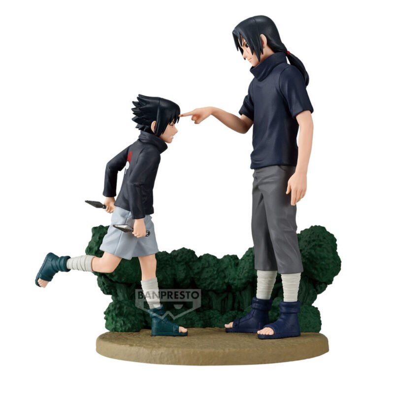Pack de figuras Memorable Saga de Sasuke Uchiha & Itachi Uchiha en Naruto Shippuden por Banpresto