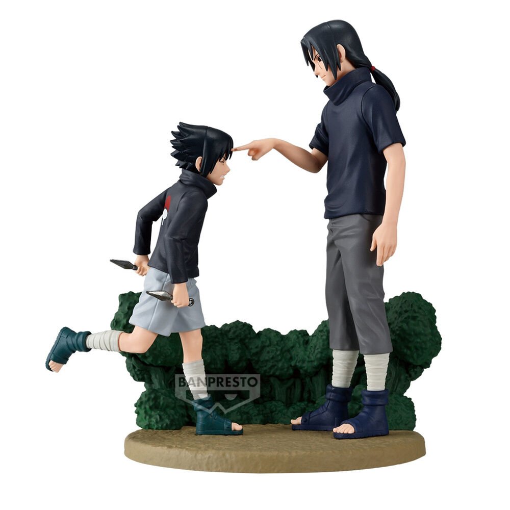 Pack de figuras Memorable Saga de Sasuke Uchiha & Itachi Uchiha en Naruto Shippuden por Banpresto