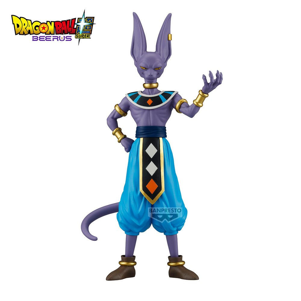 Figura Solid Edge Works de Beerus en Dragon Ball Super por Banpresto