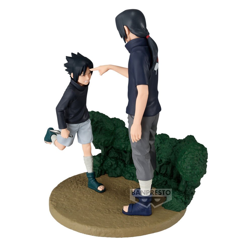 Pack de figuras Memorable Saga de Sasuke Uchiha & Itachi Uchiha en Naruto Shippuden por Banpresto - Imagen 3