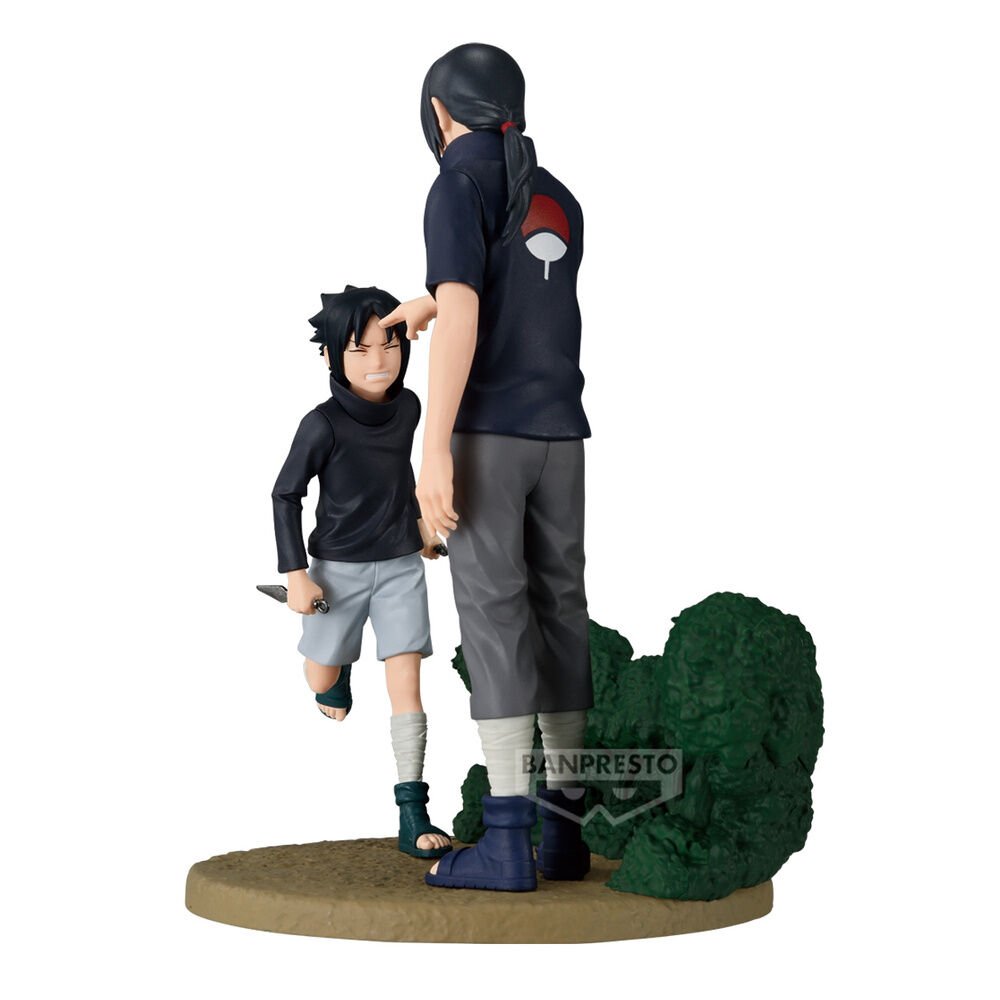 Pack de figuras Memorable Saga de Sasuke Uchiha & Itachi Uchiha en Naruto Shippuden por Banpresto - Imagen 4
