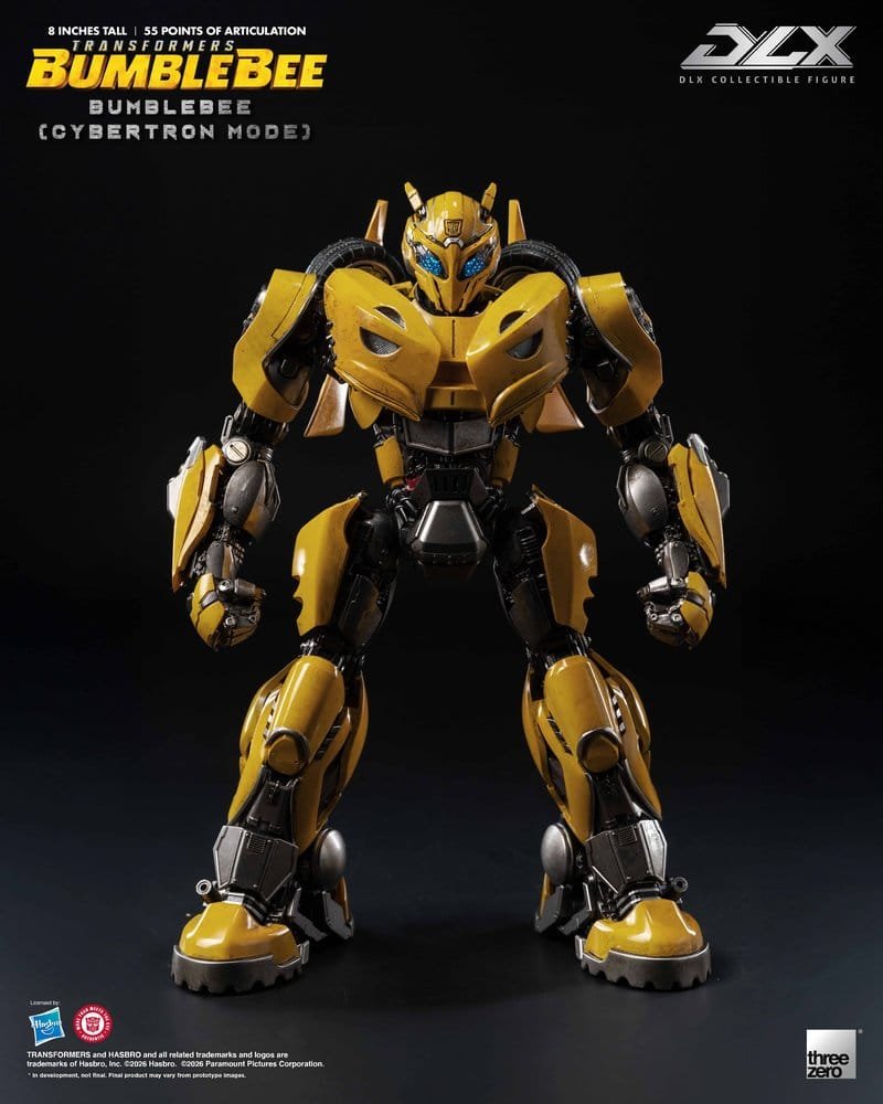 Figura DLX de Bumblebee (Cybertron Mode - con luz LED) en Transformers: Bumblebee por ThreeZero