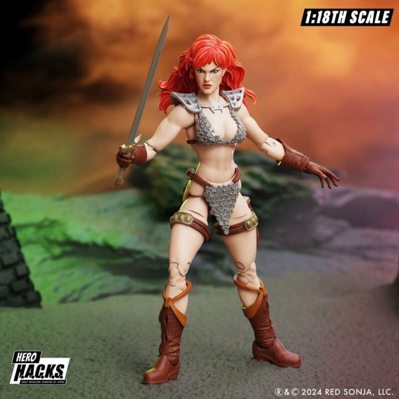 Figura 1/18 Hero H.A.C.K.S. de Red Sonja en Red Sonja por Boss Fight Studio